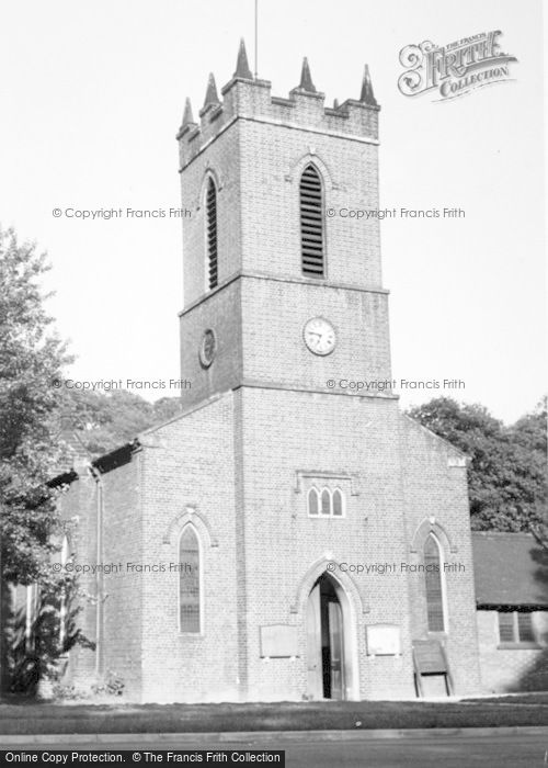 Photo of Kidsgrove, St Thomas's Church c.1960