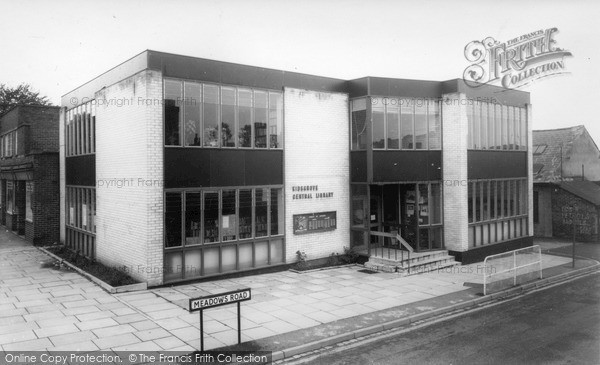 Photo of Kidsgrove, The Library c.1965