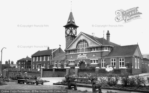 Photo of Kidsgrove, Town Hall c.1965