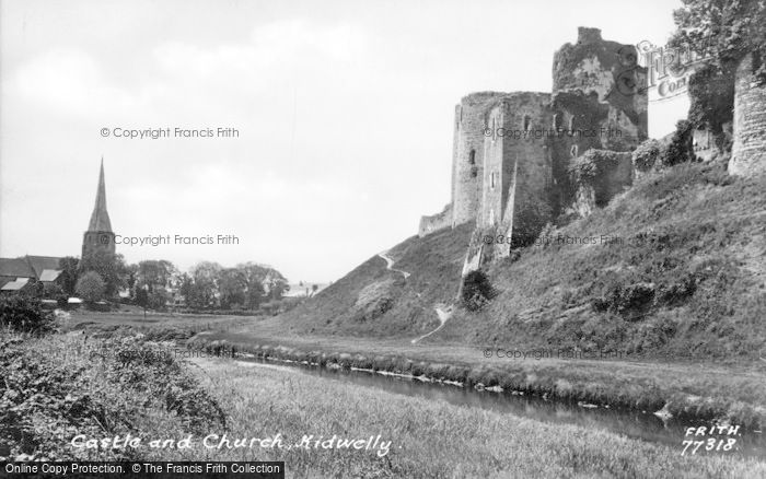 Photo of Kidwelly, Castle And Church 1925