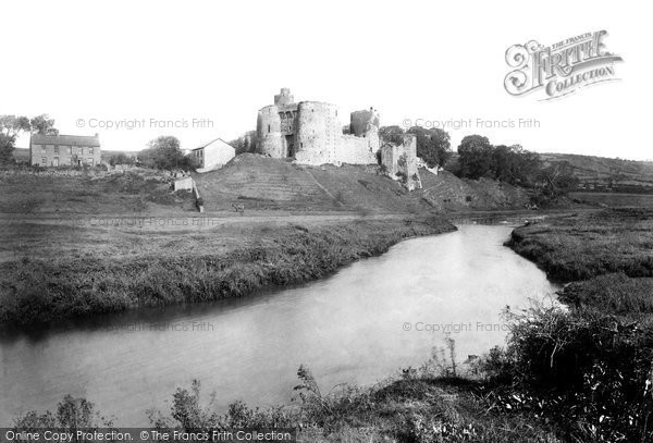 Photo of Kidwelly, Castle, From River 1893