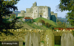 Castle From South West c.1995, Kidwelly