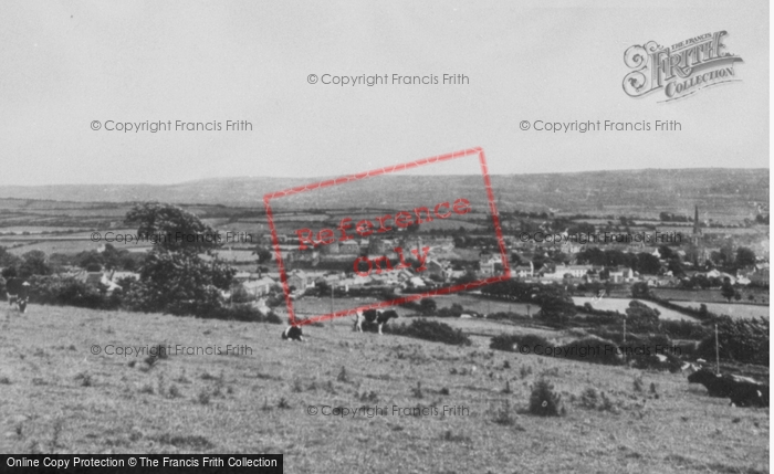 Photo of Kidwelly, General View c.1955