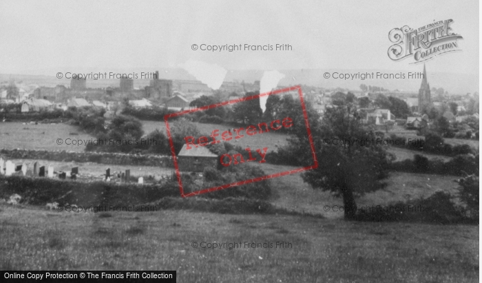 Photo of Kidwelly, General View c.1955
