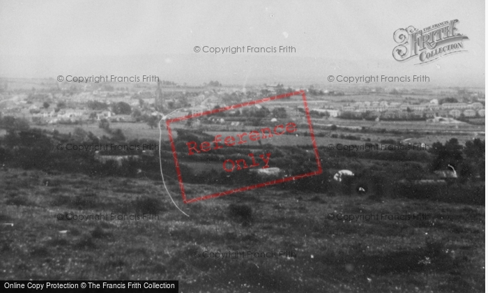 Photo of Kidwelly, General View c.1955