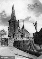 St Mary's Church c.1960, Kidwelly