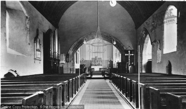 Photo of Kidwelly, St Mary's Church Interior c.1950
