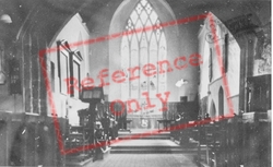 St Mary's Church, Interior c.1955, Kidwelly