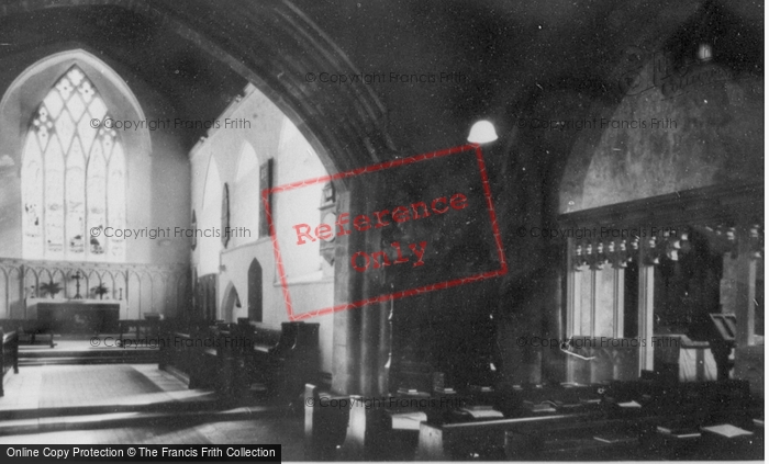 Photo of Kidwelly, St Mary's Church, Interior c.1960