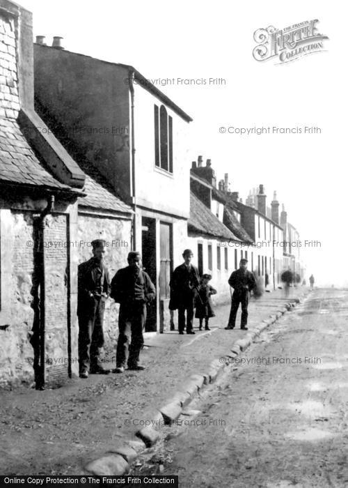 Photo of Kilbarchan, Locals In Main Street 1884