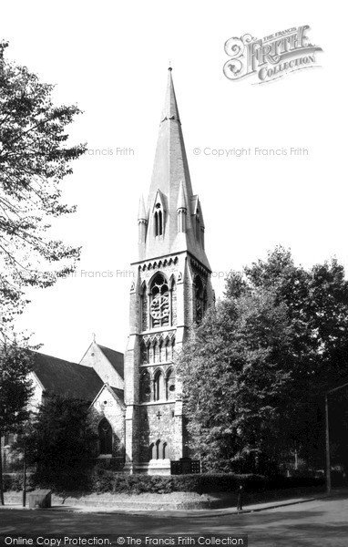 Photo of Kilburn, Christ Church, Brondesbury c.1965