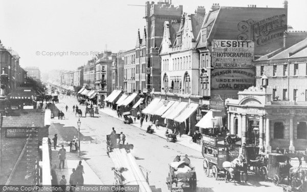 Photo of Kilburn, High Road c.1895