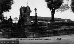The Church And War Memorial c.1960, Kildwick