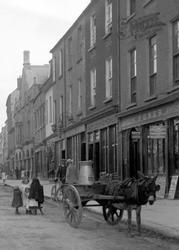 Donkey Cart In Parliament Street c.1890, Kilkenny