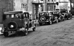 Cars Outside London Inn c.1933, Kilkhampton