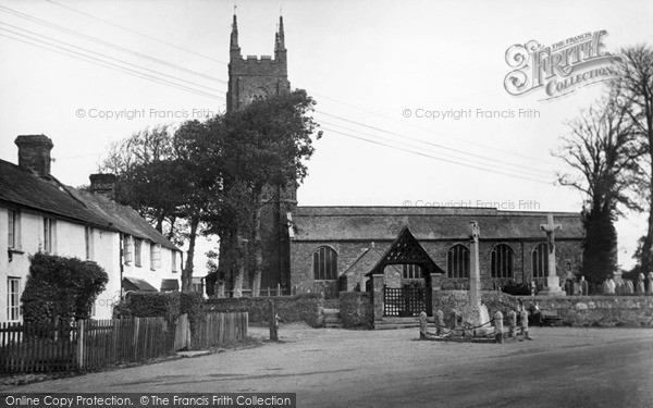 Photo of Kilkhampton, Church Gate 1949