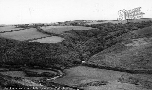 Photo of Kilkhampton, Coombe Valley c.1950