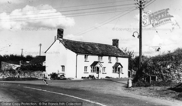 Photo of Kilkhampton, East Road Corner 1949