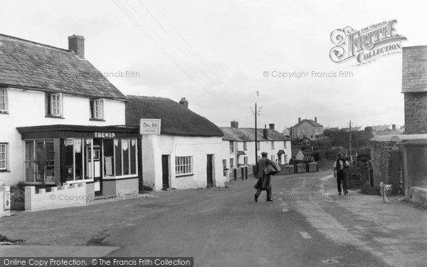 Photo of Kilkhampton, Main Street 1949