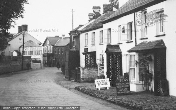 Photo of Kilkhampton, Main Street, Bed And Breakfast c.1933