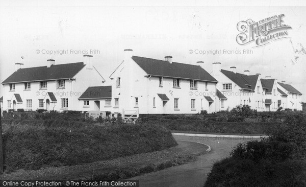 Photo of Kilkhampton, North Close Estate 1949