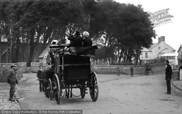 Photo of Kilkhampton, The Stagecoach 1910