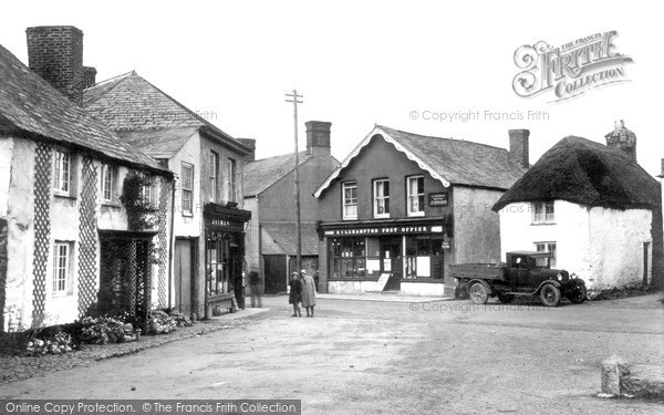 Photo of Kilkhampton, Village And Post Office c.1933