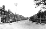Sheffield Road c.1955, Killamarsh