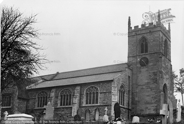 Photo of Killamarsh, St Giles' Church c.1955