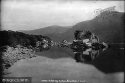 Middle Lake, Colleen Bawn Rock 1897, Killarney