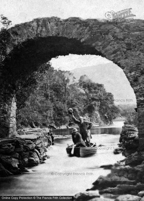 Photo of Killarney, Old Weir Bridge, Through The Arch c.1890