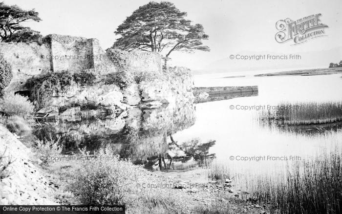 Photo of Killarney, Ruined Castle By Lake c.1937
