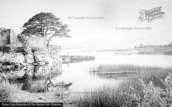Photo of Killarney, Ruined Castle By Lake c.1937