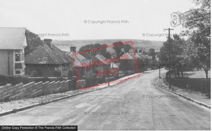 Photo of Killay, Goetre Fach Road c.1955