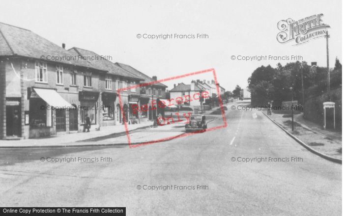 Photo of Killay, Gower Road c.1955