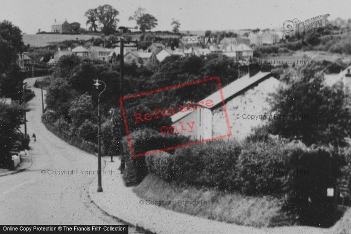 Photo of Killay, Gower Road c.1955