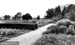 Killerton, The Gardens, Killerton House c.1950, Killerton Park