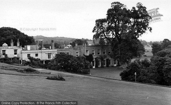 Photo of Killerton, The Lawns, Killerton House c.1950
