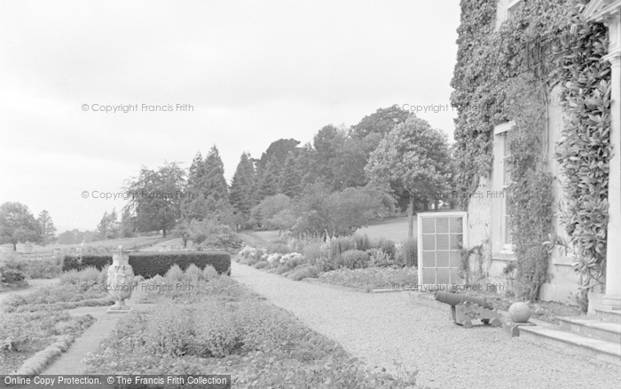 Photo of Killerton, The Terrace, Killerton House c.1950
