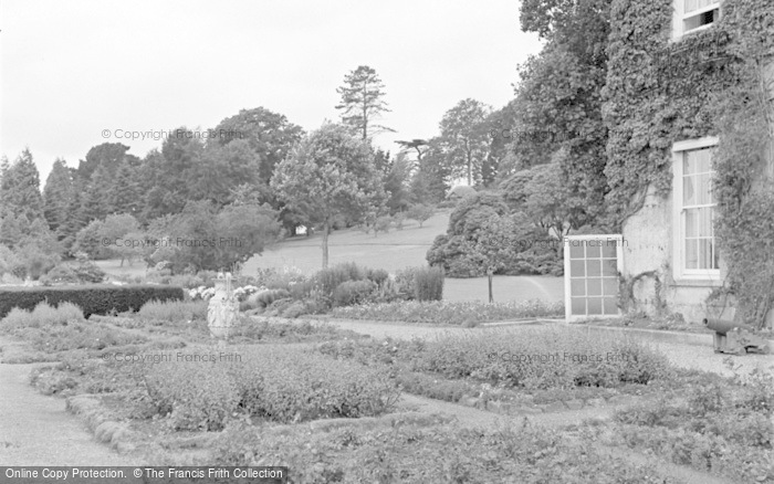 Photo of Killerton, The Terrace, Killerton House c.1950