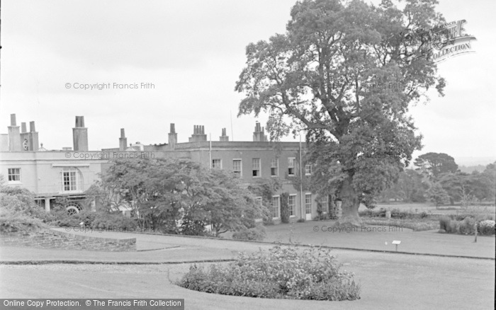 Photo of Killerton, Wta Guest House, View Of The Lawns c.1950