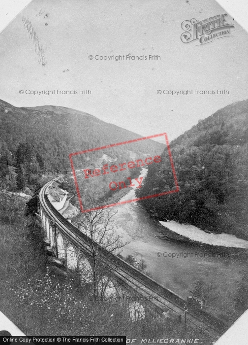 Photo of Killiecrankie, Queen's View, Pass Of Killicrankie c.1880