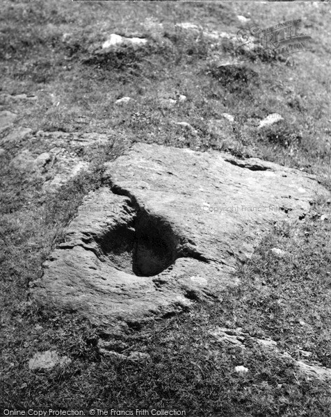 Photo of Kilmartin, Dunadd, Stone Basin 1955