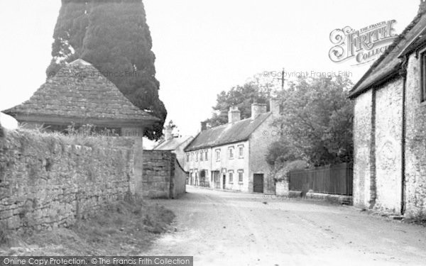 Photo of Kilmersdon, The Village c.1955