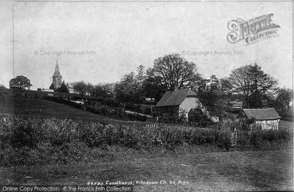 Photo of Kilndown, Christ Church And Village 1901