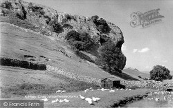 Kilnsey Crag c.1960, Kilnsey