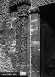 Carved Pillar, The Church 1955, Kilpeck