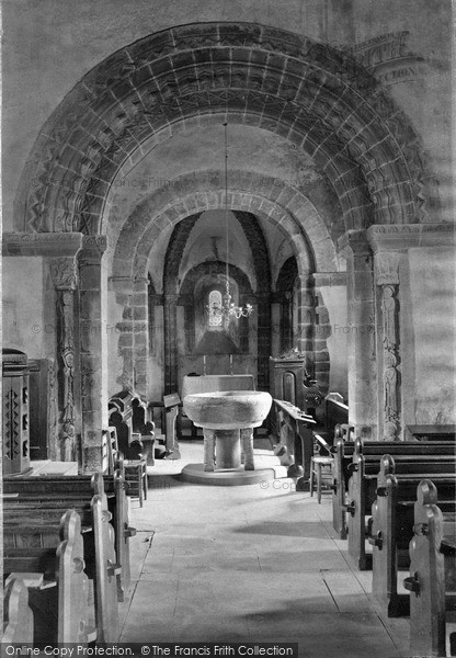 Photo of Kilpeck, Church Interior c.1880