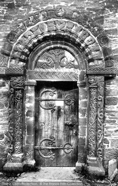 Photo of Kilpeck, Church, Norman Door 1898