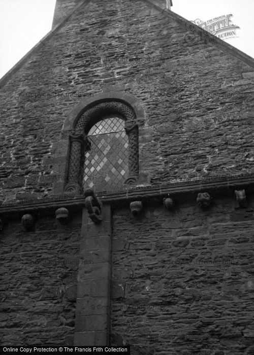 Photo of Kilpeck, Church Window 1955
